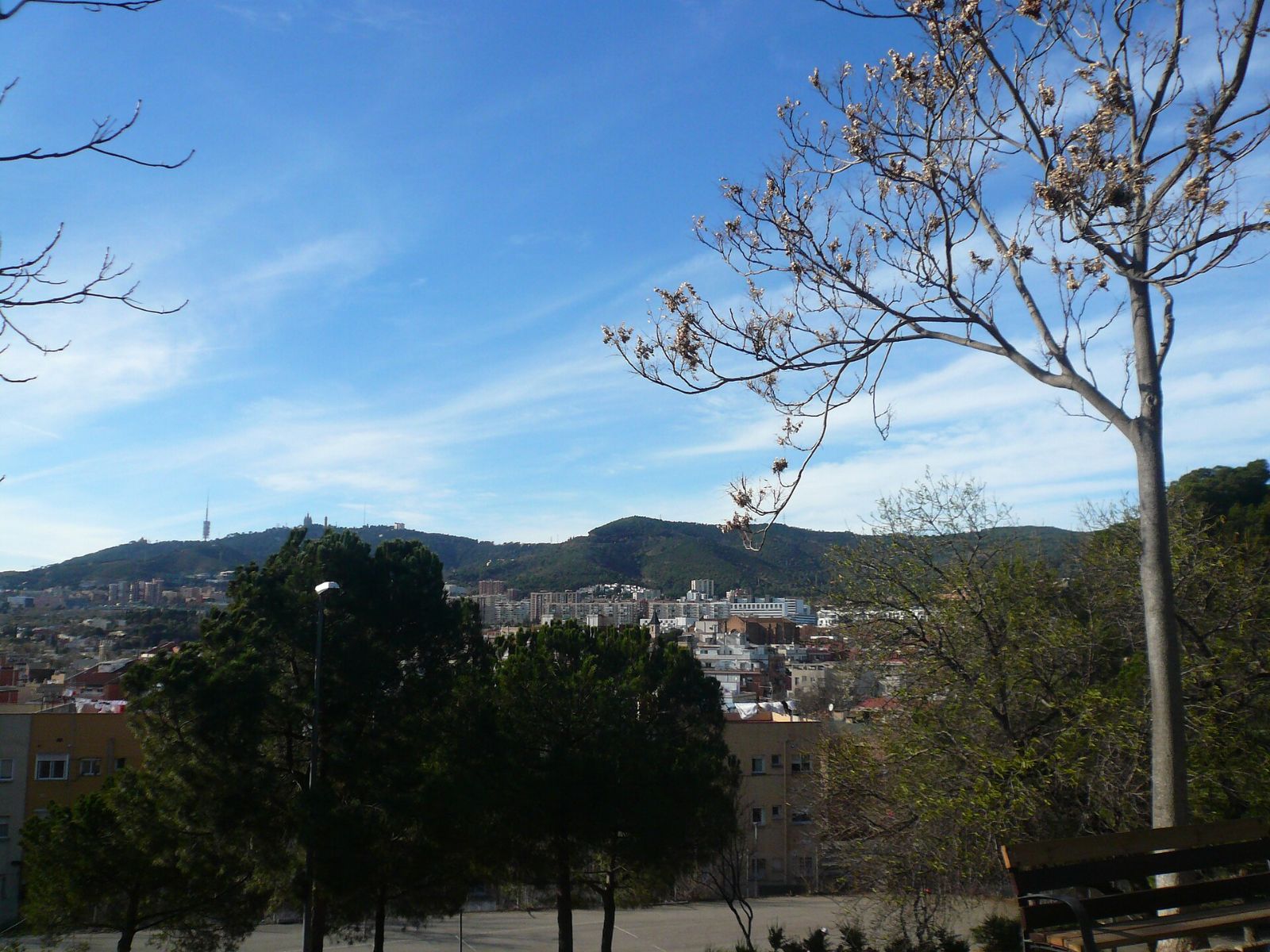 Hill view over Nou Barris