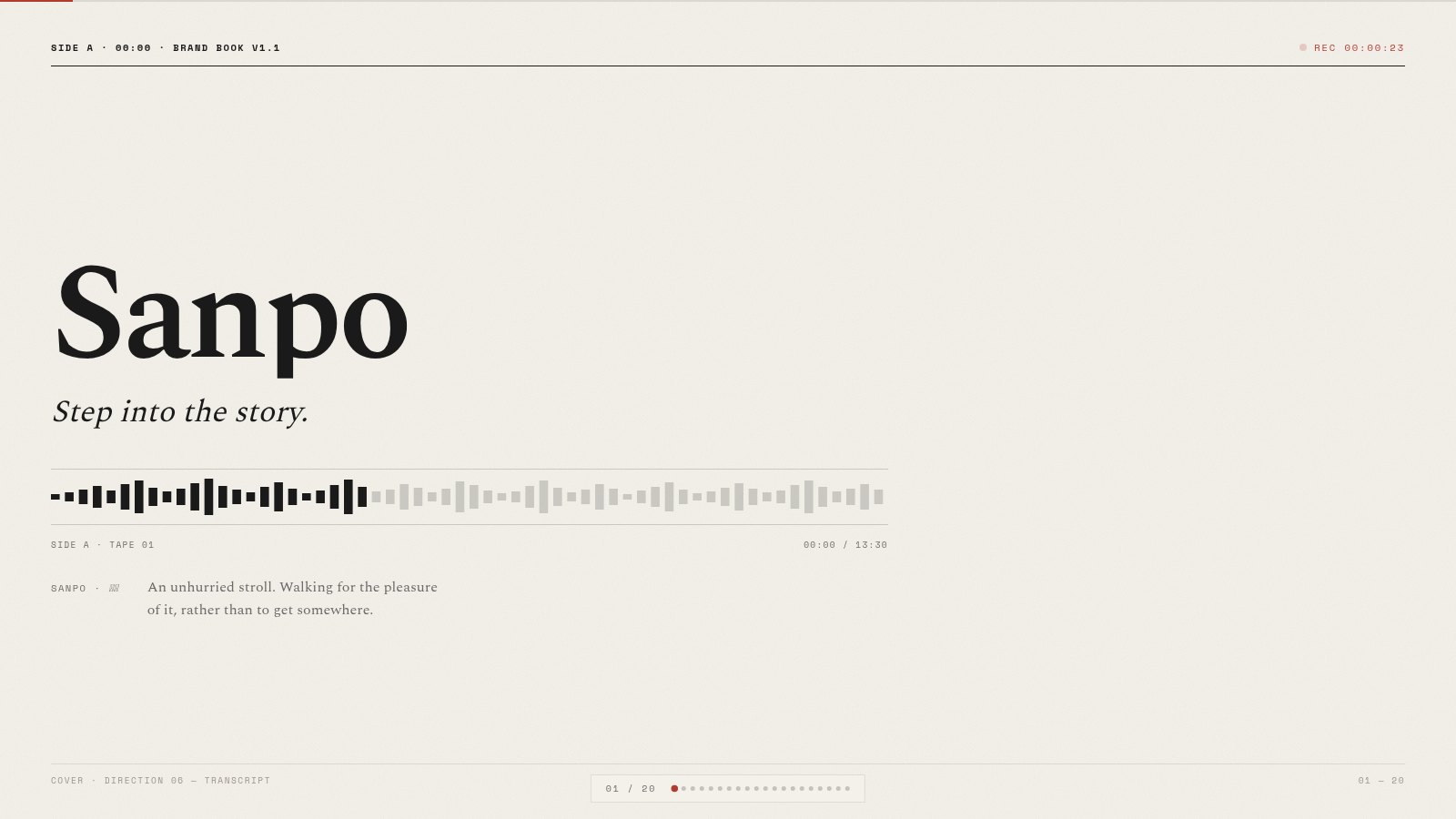 Cover of direction 06, Transcript